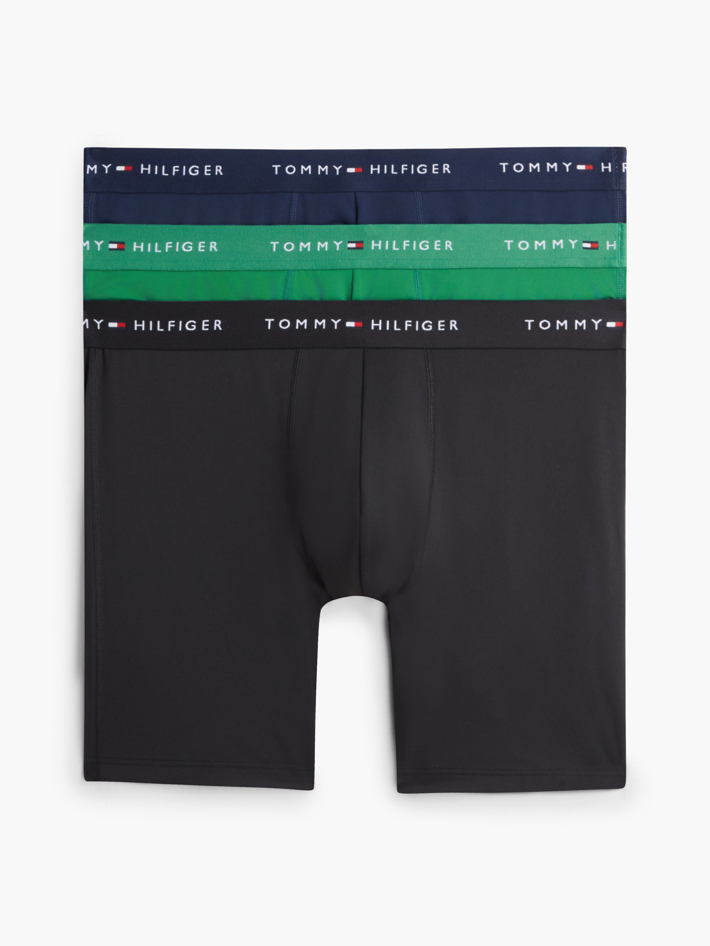 3-Pack Signature Microfibre Long Boxer Briefs — Multi