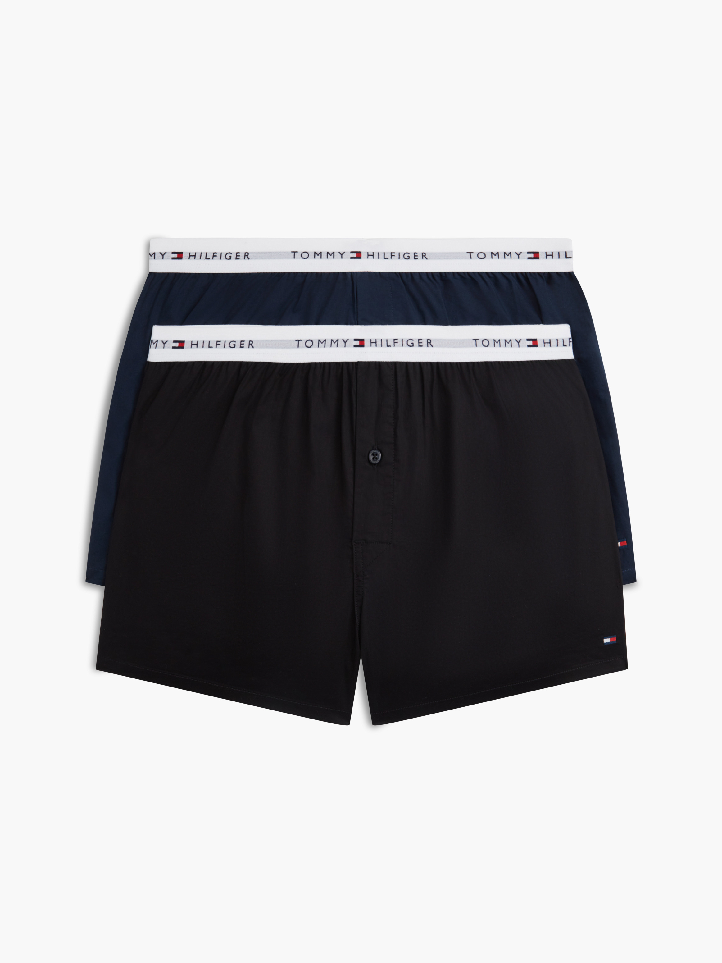 2-Pack Signature Logo Woven Boxer Shorts — Multi