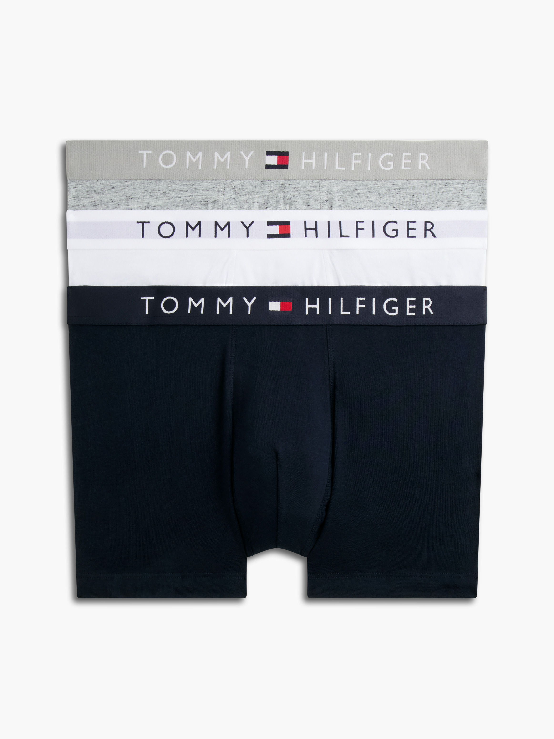 3-Pack TH Original Logo Waistband Trunks — Multi