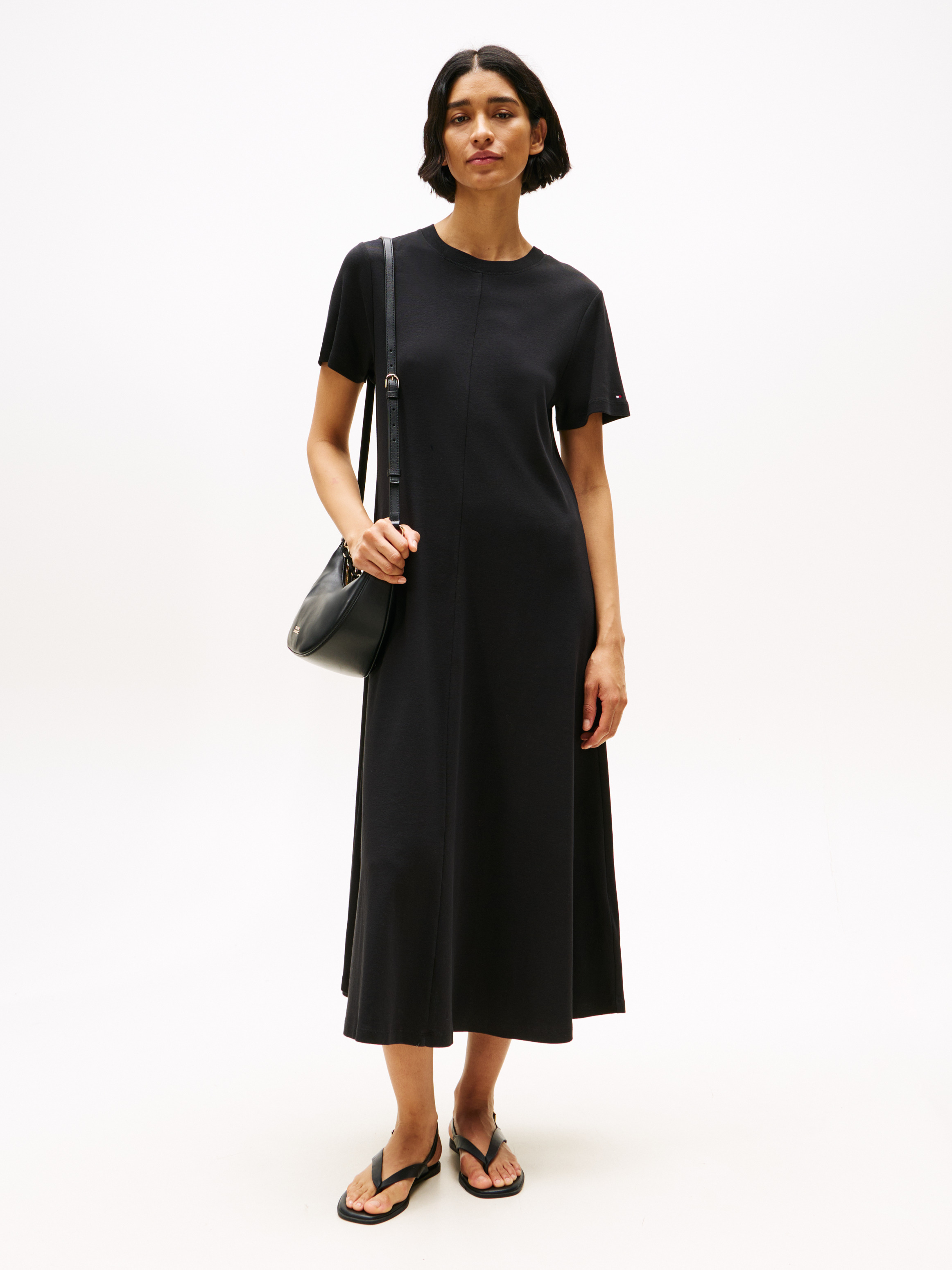 Relaxed Fit Midi T-Shirt Dress