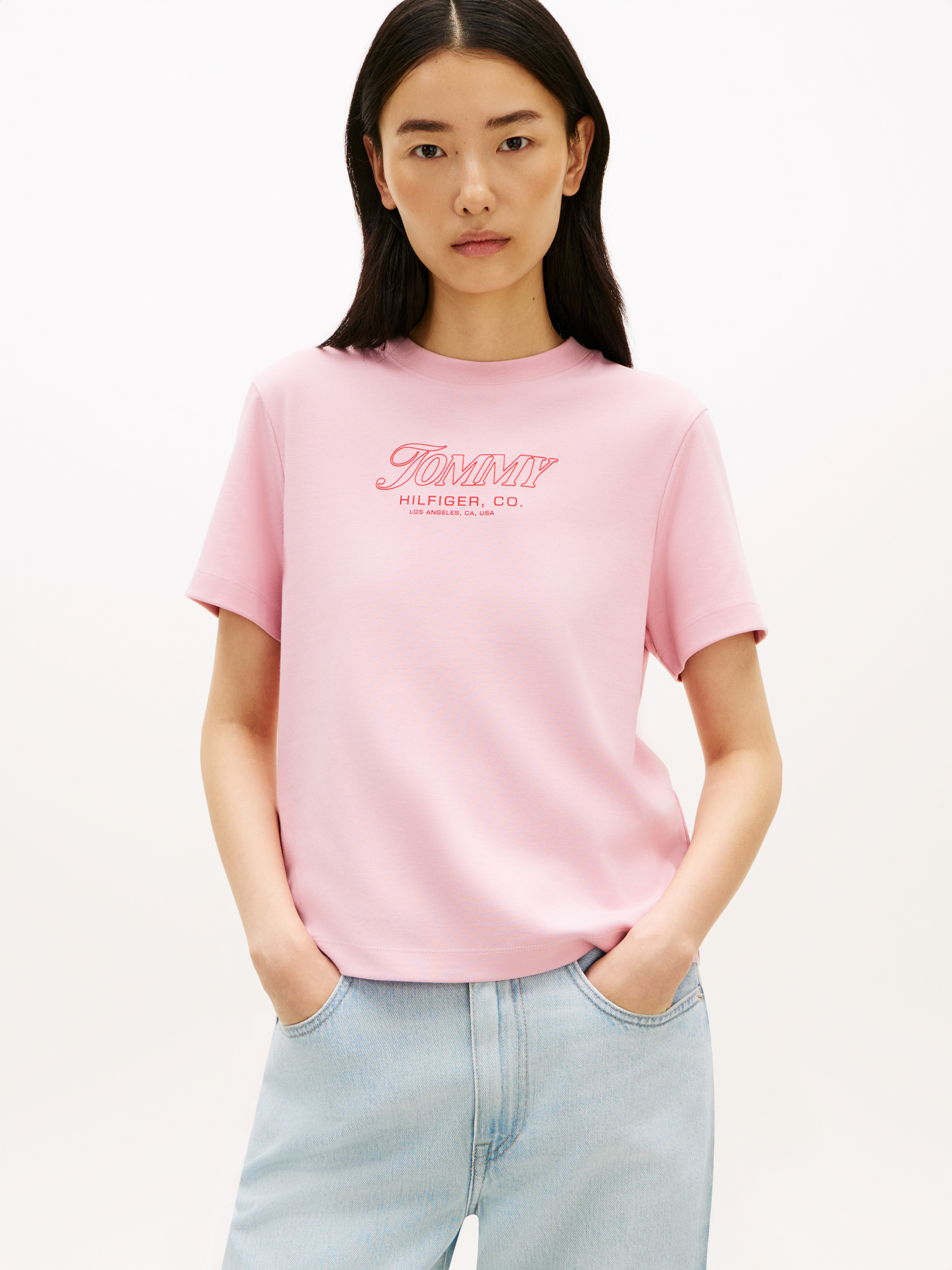 Logo Interlock Knit T-Shirt