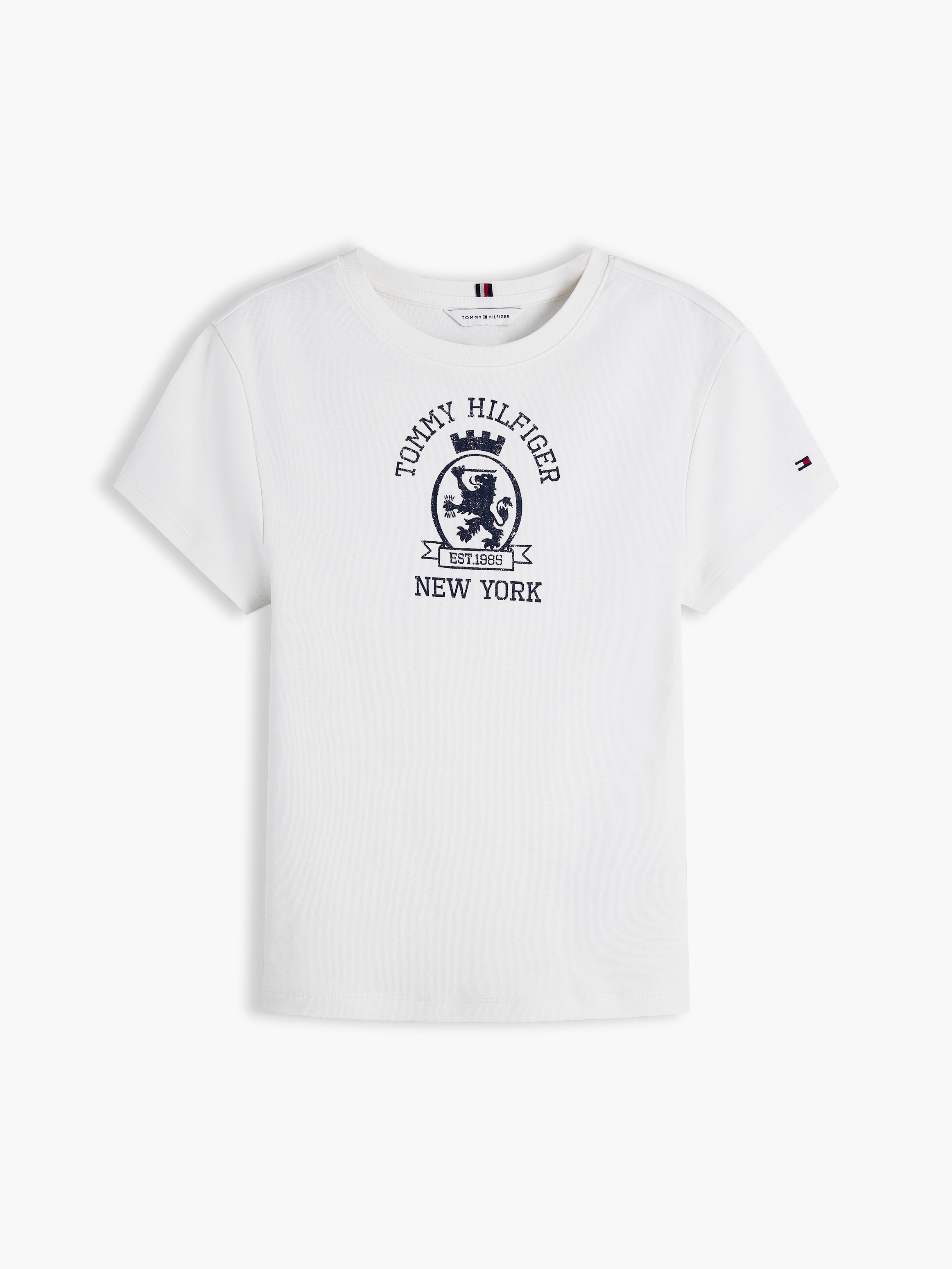Washed Crest Slim T-Shirt