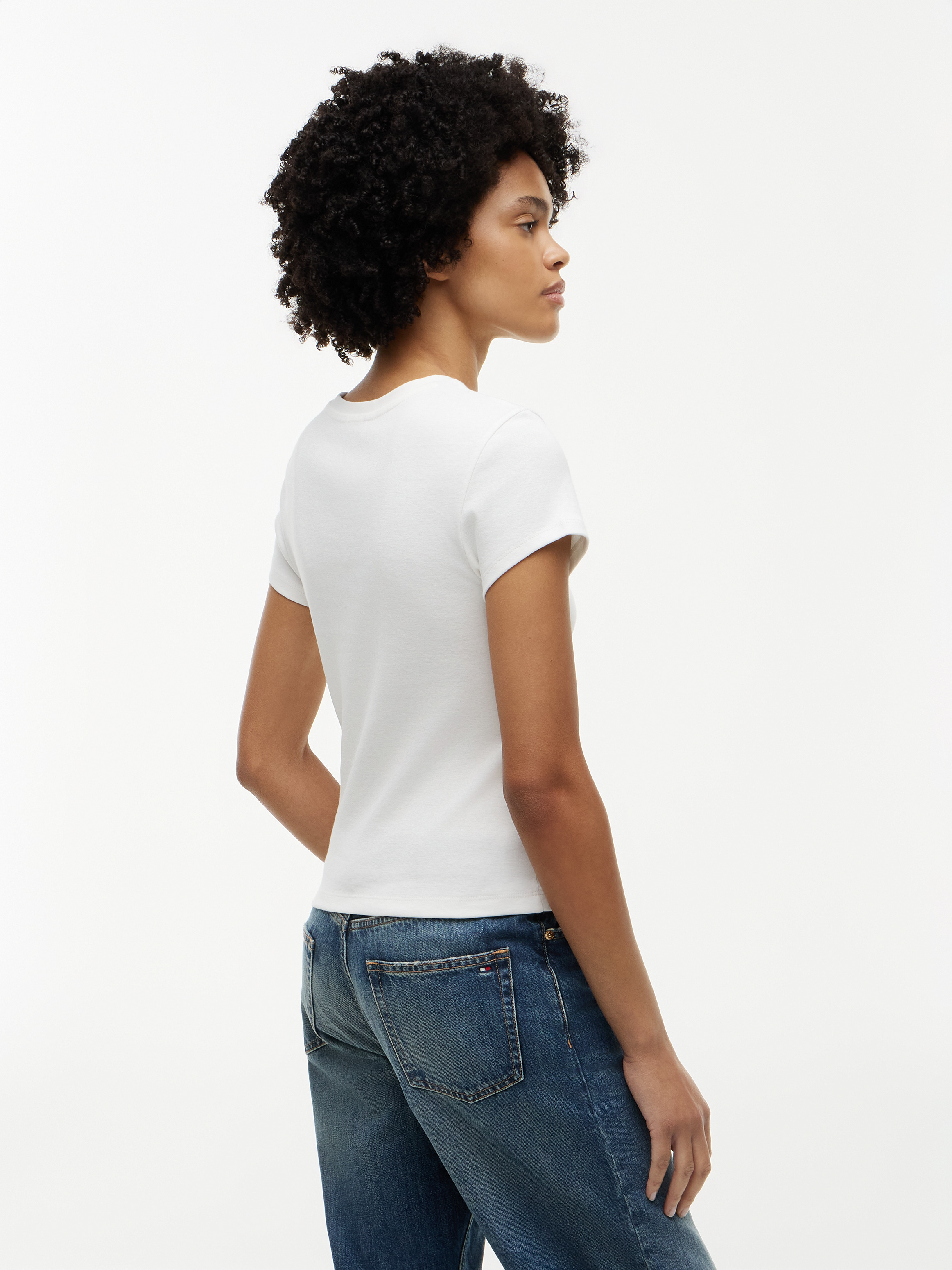 Washed Crest Slim T-Shirt